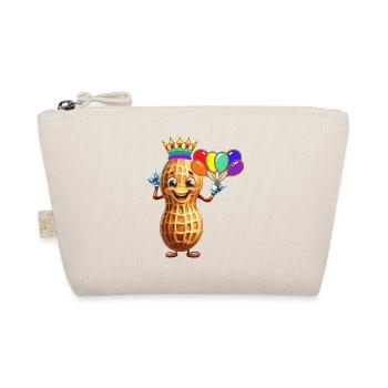 Drôle Peanut Enfants Enfant Naissance Anniversaire Bébé - Trousse biologique - nature - Devant