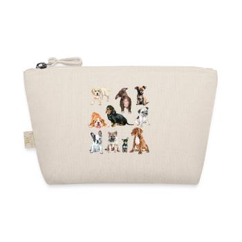 Chiens mignons.Chiots mignons de différentes races de chiens - Trousse biologique - nature - Devant