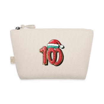 100 Number Christmas Biscuit - Organic Pouch - nature - Front
