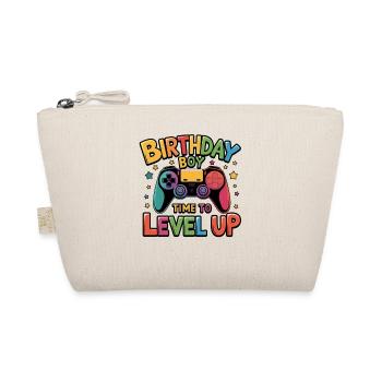 Birthday Boy Time to Level Up Birthday Gamer Boys - Trousse biologique - nature - Devant