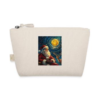 Père Noël Femmes Hommes Enfants Noël - Trousse biologique - nature - Devant