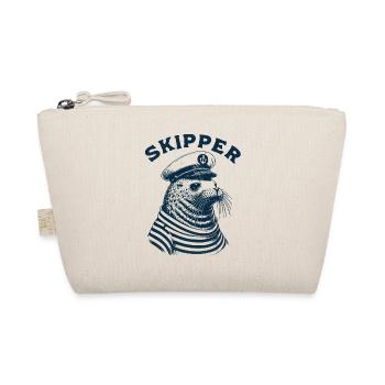 Skipper Seehund - Bio-Täschchen - Natur - Vorne