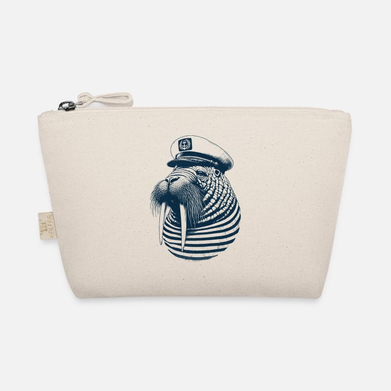 Walrus Captain Organic Pouch