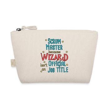Scrum Master Wizard - Organic Pouch - nature - Front