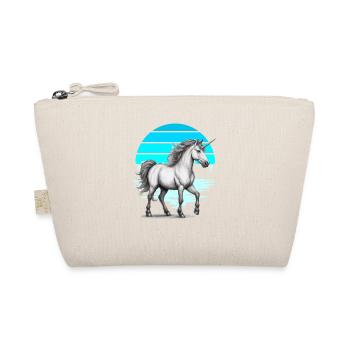 Horse Horses Unicorn Unicorns Mythical Creature Fairy Tale - Organic Pouch - nature - Front