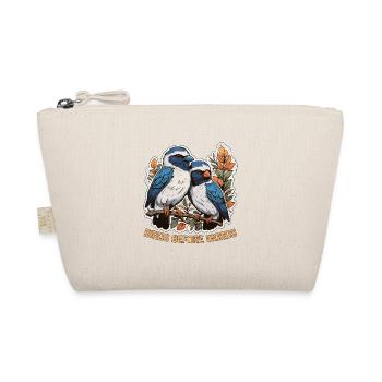 Bird Enthusiast Birds Before Words Ornithology - Bio-Täschchen - Natur - Vorne