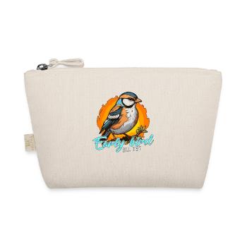 Bird Enthusiast Early Bird All Day Birdwatching - Organic Pouch - nature - Front
