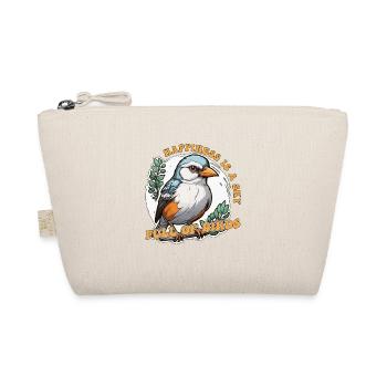 Bird Enthusiast Happiness Is A Sky Ornithologist - Organic Pouch - nature - Front