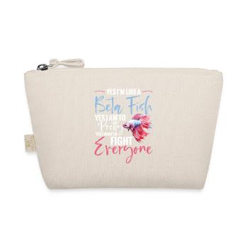 Yes, I'm like a fighting fish. Yes, I'm pretty - Organic Pouch - nature - Front