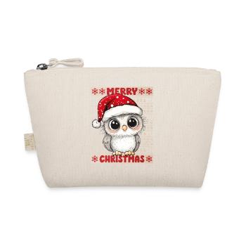 Owl Ugly Christmas Christmas Xmas Cute Cute - Organic Pouch - nature - Front