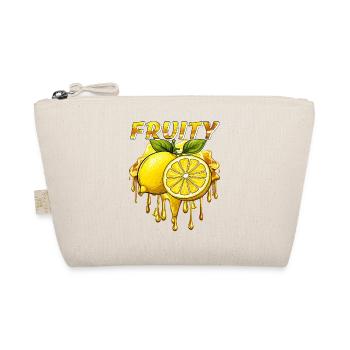 ZITRONE FRUITY - Bio-Täschchen - Natur - Vorne