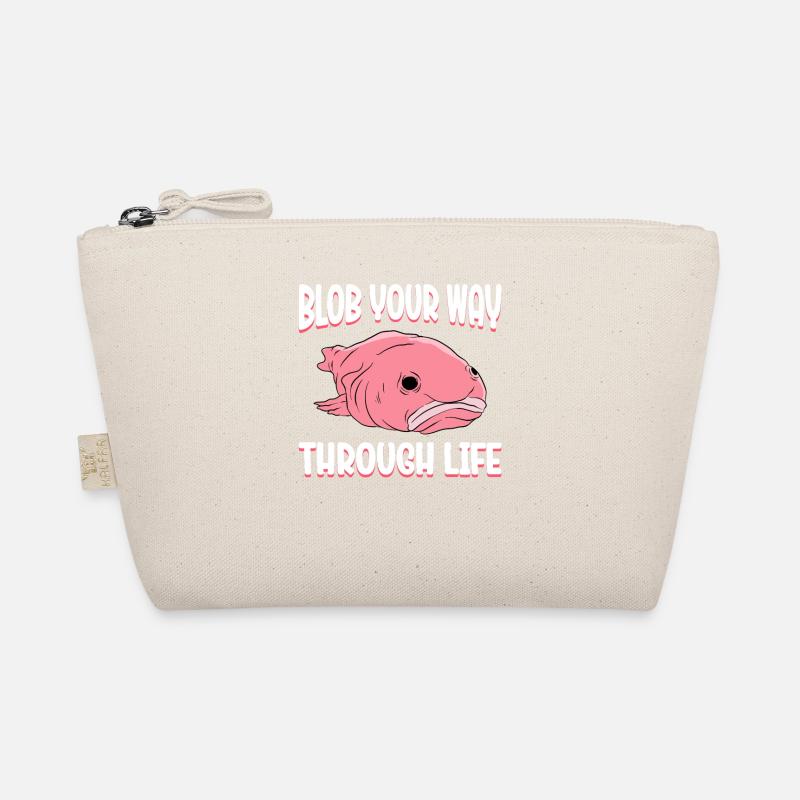 Drôle de poisson Blobfish mignon Trousse biologique