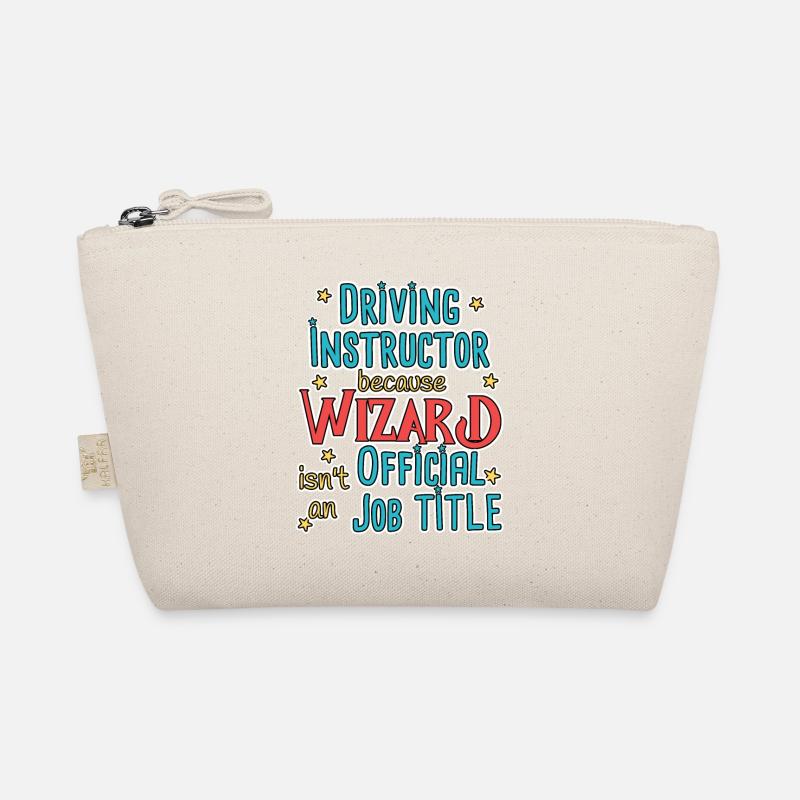 Driving Instructor Wizard Driving School Organic Pouch
