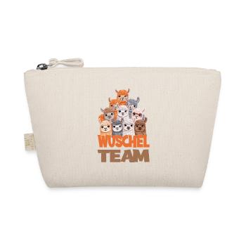 Wuschel Team für Alpaka Fans - Bio-Täschchen - Natur - Vorne