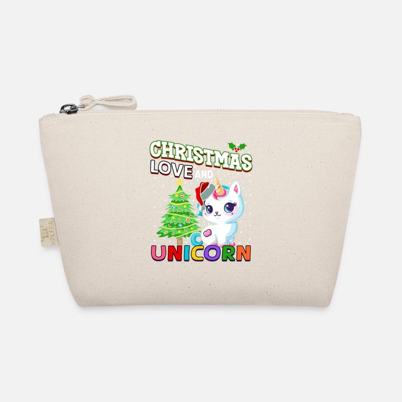 Licorne Chevaux Cavaliers Noël Amour Équitation Trousse biologique