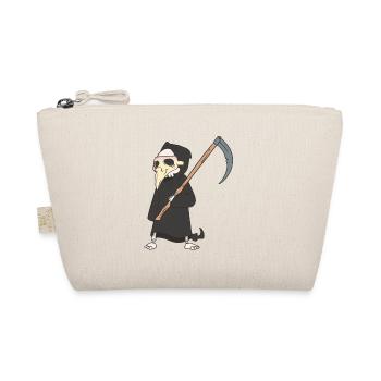 Halloween Medieval Plague Grim Reaper - Organic Pouch - nature - Front