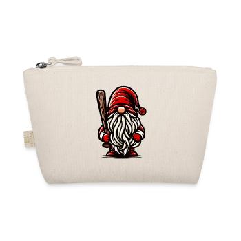 Noël Baseball Gnome Nain Fan de sport - Trousse biologique - nature - Devant