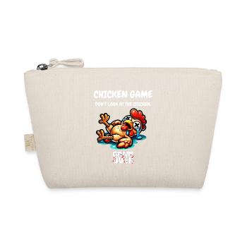 Chicken Game - Don't look at the Chicken Game Over - Organic Pouch - nature - Front