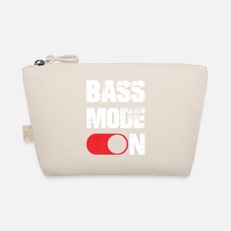 Bass mode on funny - Organic Pouch - nature