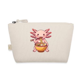 Axolotl Ramen - Bio-Täschchen - Natur - Vorne