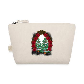 Mystic Christmas Christmas Christmas Tree Xmas - Organic Pouch - nature - Front