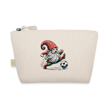 Noël Football Gnome Elfe Gnome - Trousse biologique - nature - Devant