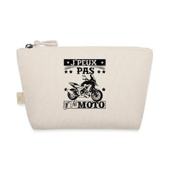 J'peux Pas J'Ai Moto Motard - Trousse biologique - nature - Devant