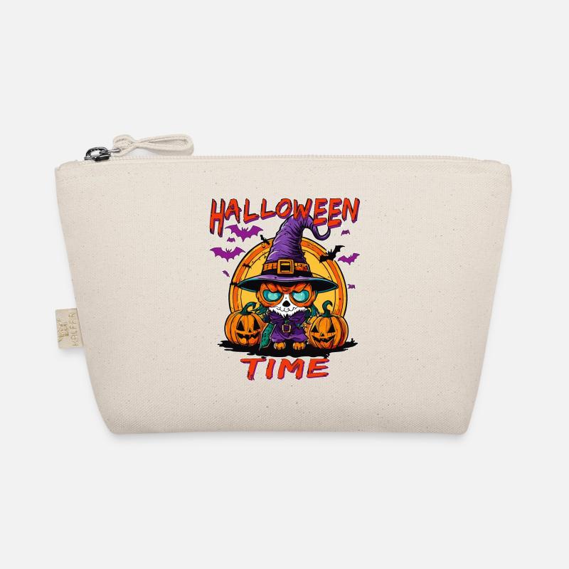 HALLOWEEN TIME - Bio-Täschchen - Natur