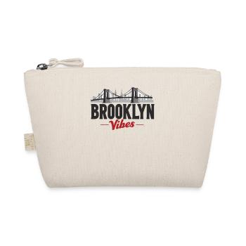 Brooklyn Vibes Bridge New York City New York - Organic Pouch - nature - Front