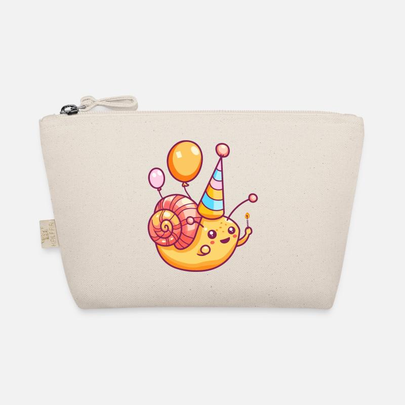 Escargot Anniversaire Bande dessinée Mignon Trousse biologique