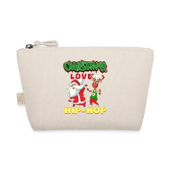 Christmas, Love & Hip Hop, Santa’s Freshest Look - Bio-Täschchen - Natur - Vorne