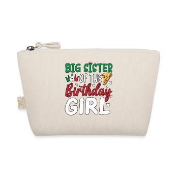 Big Sister Of The Birthday Girl - Bio-Täschchen - Natur - Vorne