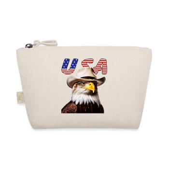 WHITE-HEADED SEA EAGLE USA - Organic Pouch - nature - Front