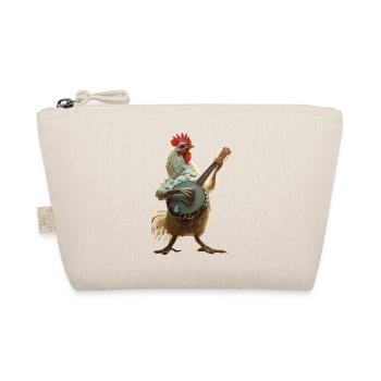 Rooster Banjo - Organic Pouch - nature - Front