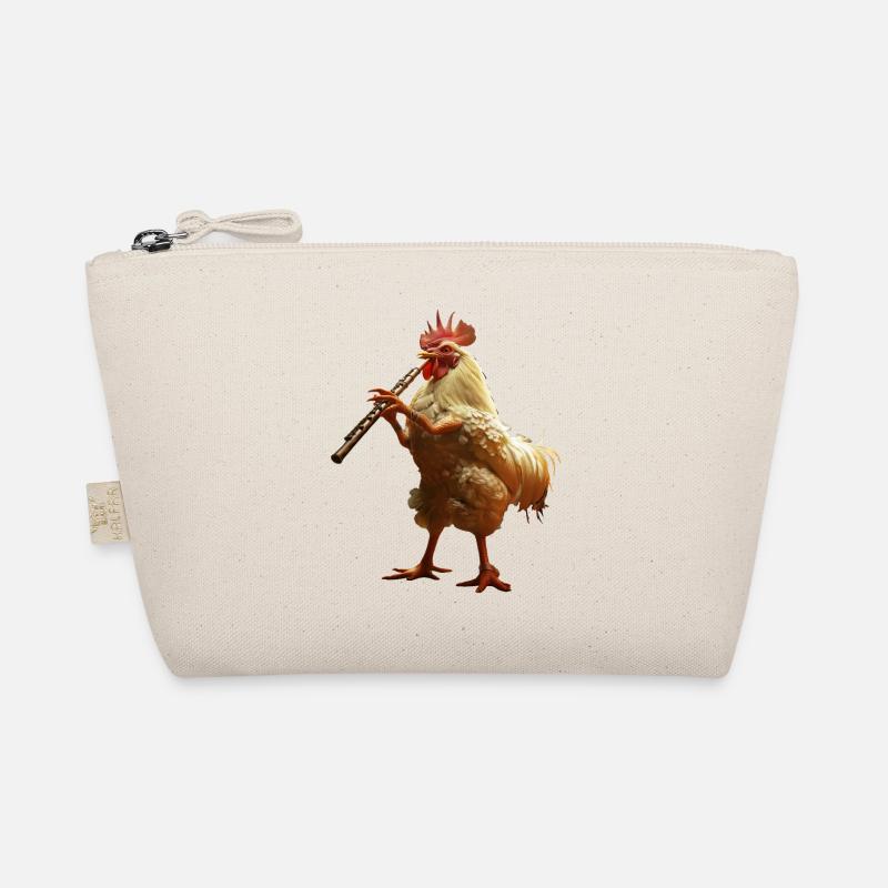 Rooster Flute Organic Pouch