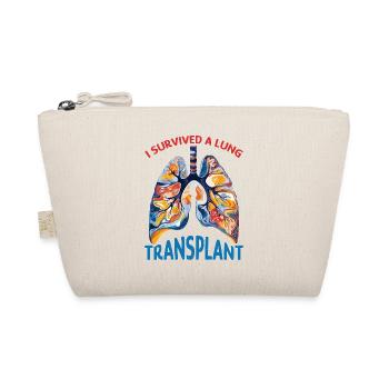 I Survived A Lung Transplant 2 - Bio-Täschchen - Natur - Vorne