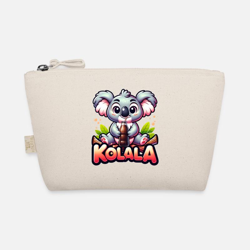 Kolala - Cute Koala with Word Game Organic Pouch