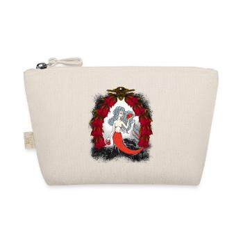 Halloween Mermaid Fairy Tale Xmas - Organic Pouch - nature - Front