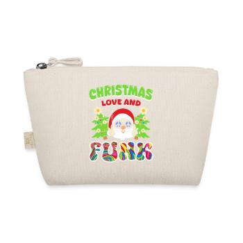 Christmas, Love and Funk – Festive Groove Music - Bio-Täschchen - Natur - Vorne