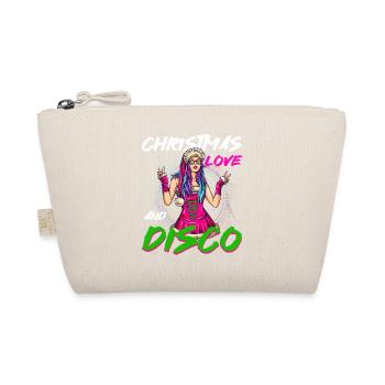 La Mère Noël sur la piste de danse ! Techno de Noël - Trousse biologique - nature - Devant