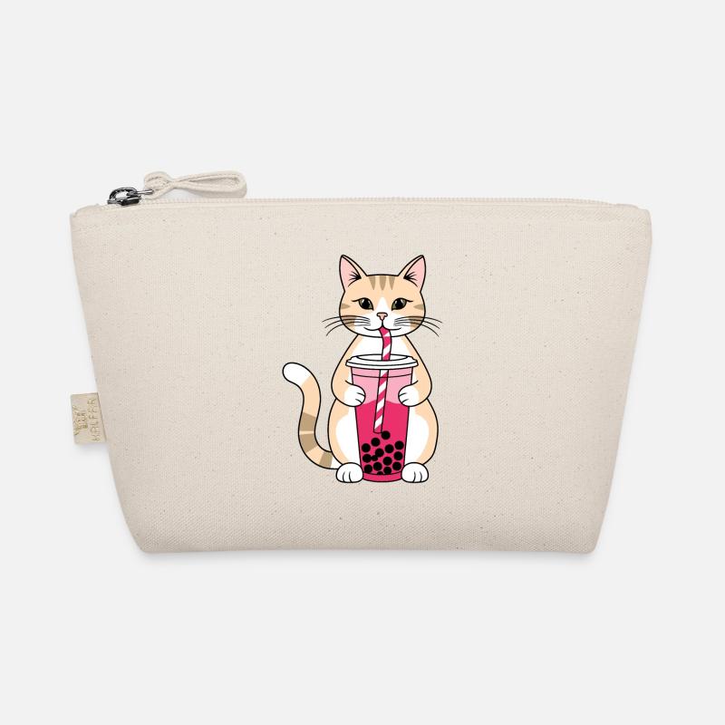 Cat Bubble Tea Bio-Täschchen