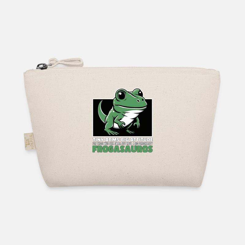 TINY ARMS BIG ATTITUDE - FROGASAURUS Organic Pouch
