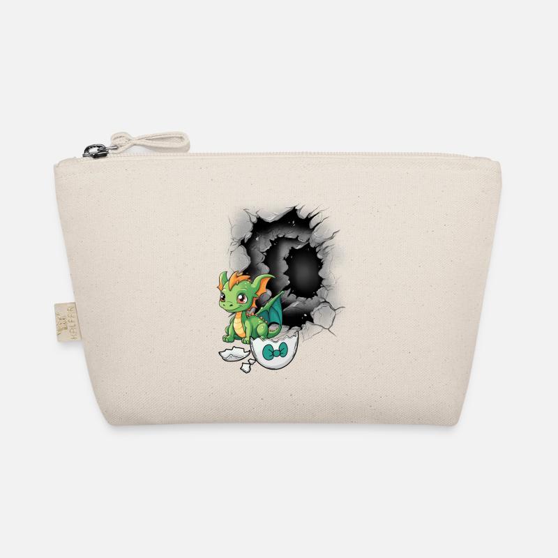 Baby Dino Dragon Dragon Eggshell Hatch Organic Pouch