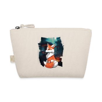 Fox Foxes Nature Fairy Tale Mountain Nature Lover - Organic Pouch - nature - Front