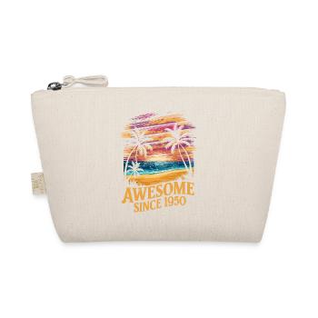 Awesome Since 1950's Beach Sunset - Organic Pouch - nature - Front