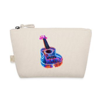 Ukulele - Bio-Täschchen - Natur - Vorne