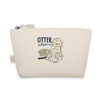 Otter Otter Whisperer - Bio-Täschchen - Natur - Vorne