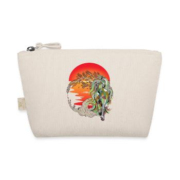 Wild Horse Wild Horses Horse Horses - Organic Pouch - nature - Front