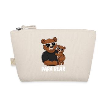 Papa Bear - Organic Pouch - nature - Front