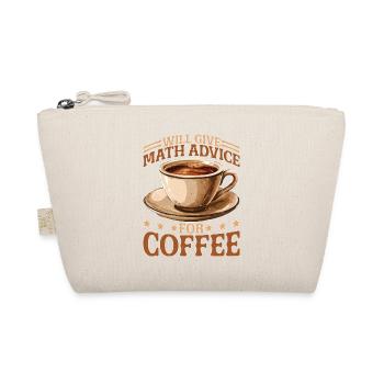 Will Give Math Advice For Coffee - Bio-Täschchen - Natur - Vorne